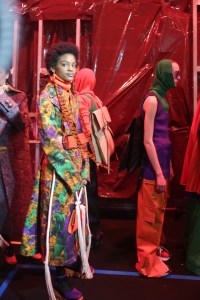 Backstage at Marni RTW Fall 2018
