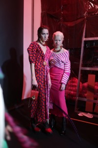 Backstage at Marni RTW Fall 2018
