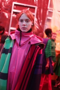 Backstage at Marni RTW Fall 2018