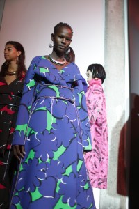 Backstage at Marni RTW Fall 2018