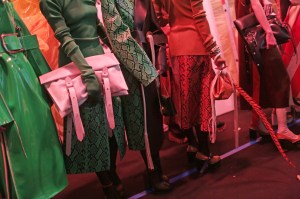 Backstage at Marni RTW Fall 2018
