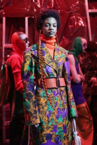 Backstage at Marni RTW Fall 2018