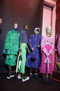 Backstage at Marni RTW Fall 2018