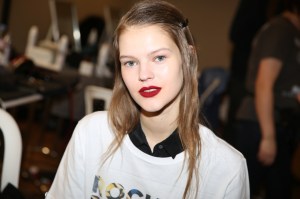 Backstage at Rochas RTW Fall 2018