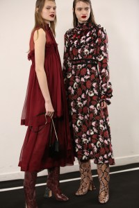 Backstage at Rochas RTW Fall 2018