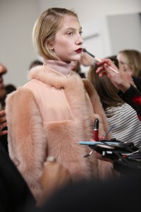 Backstage at Rochas RTW Fall 2018