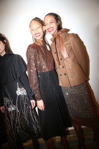 Backstage at Rochas RTW Fall 2018