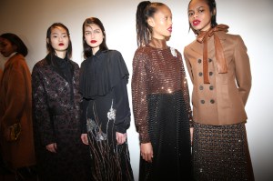 Backstage at Rochas RTW Fall 2018