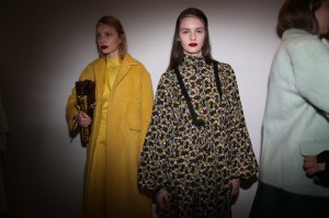 Backstage at Rochas RTW Fall 2018