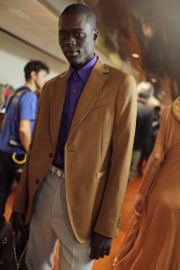 Backstage at Salvatore Ferragamo RTW Fall 2018