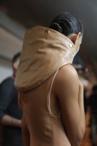 Backstage at Salvatore Ferragamo RTW Fall 2018