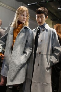 Backstage at Salvatore Ferragamo RTW Fall 2018