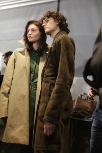 Backstage at Salvatore Ferragamo RTW Fall 2018