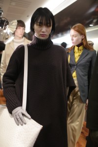 Backstage at Salvatore Ferragamo RTW Fall 2018