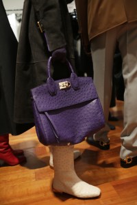 Backstage at Salvatore Ferragamo RTW Fall 2018