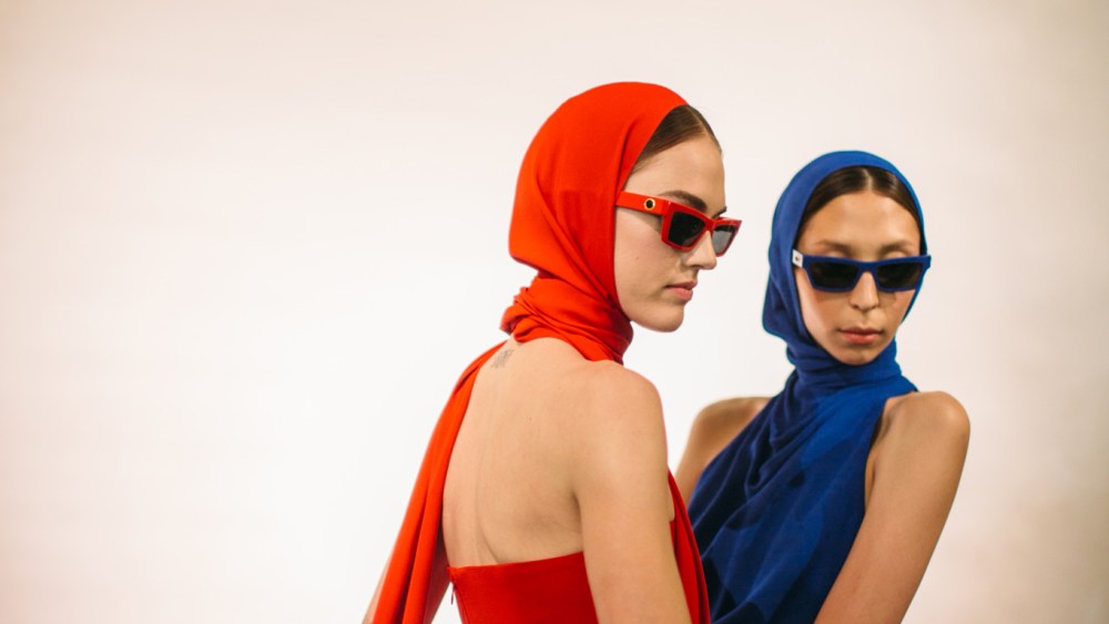 Backstage at Versace RTW Fall 2018