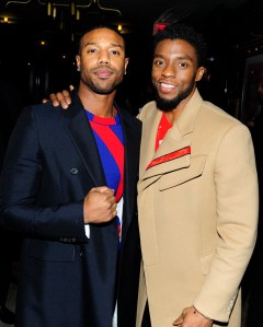 Michael B. Jordan and Chadwick Boseman