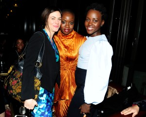 Maggie Siff, Danai Gurira and Lupita Nyong'o