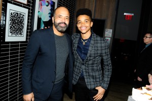 Jeffrey Wright and Elijah Wright