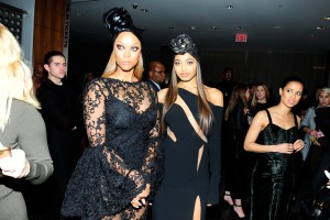 Tyra Banks and Danielle Herrington