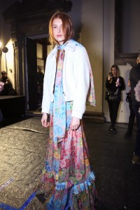 Backstage at Blumarine RTW  Fall 2018