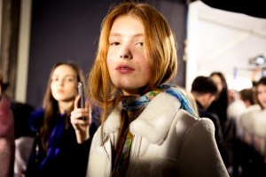 Backstage at Blumarine RTW  Fall 2018