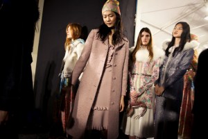 Backstage at Blumarine RTW  Fall 2018