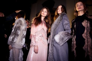 Backstage at Blumarine RTW  Fall 2018
