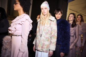 Backstage at Blumarine RTW  Fall 2018
