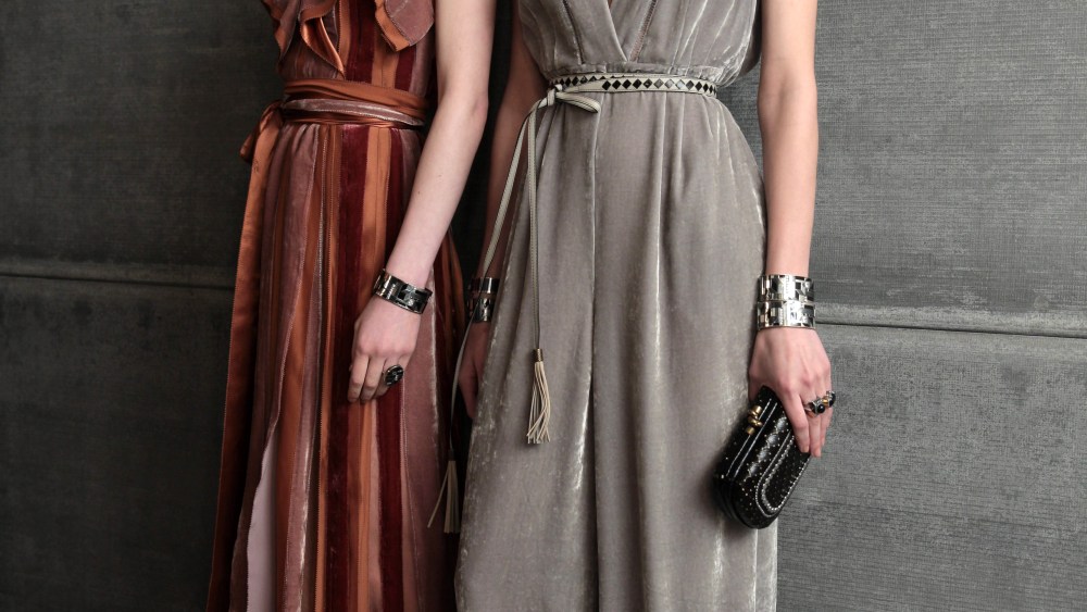 Backstage at Bottega Veneta RTW Fall 2018