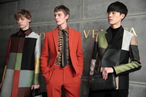Backstage at Bottega Veneta RTW Fall 2018
