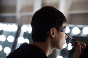 Backstage at Dyne Men's Fall 2018