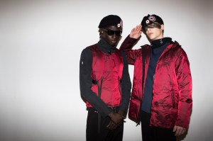 Backstage at Dyne Men's Fall 2018