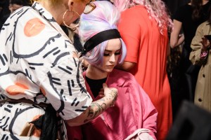 Backtage at Philipp Plein RTW Fall 2018