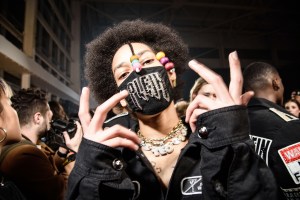 Backtage at Philipp Plein RTW Fall 2018