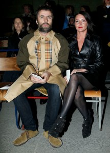 Liam Gallagher and Debbie Gwyther