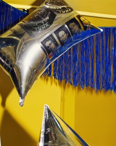 The Calvin Klein Madison Avenue flagship is filled with over 600 balloons.