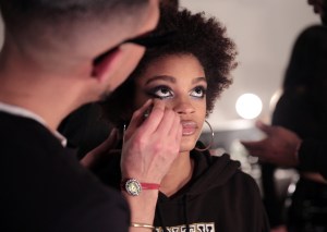 Backstage at Carolina Herrera RTW Fall 2018