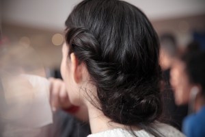 Backstage at Carolina Herrera RTW Fall 2018