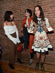 Chloe Wise, Jane Moseley and Rebecca Dayan