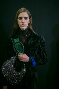 Backstage at Christopher Kane RTW Fall 2018