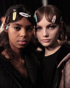 Backstage at Coach 1941 RTW Fall 2018