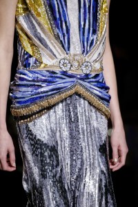Details at Mary Katrantzou RTW Fall 2018