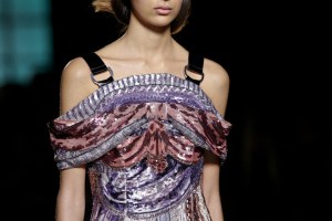 Details at Mary Katrantzou RTW Fall 2018