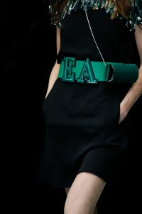 Details at Emporio Armani RTW Fall 2018