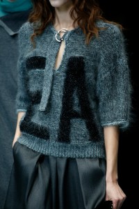Details at Emporio Armani RTW Fall 2018