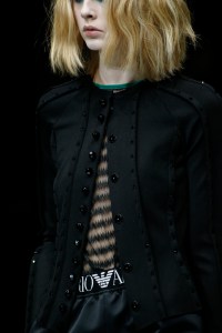 Details at Emporio Armani RTW Fall 2018