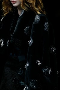 Details at Emporio Armani RTW Fall 2018