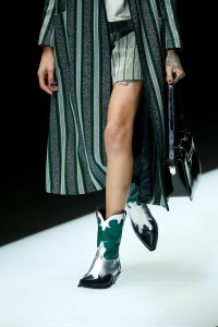 Details at Emporio Armani RTW Fall 2018