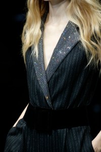 Details at Emporio Armani RTW Fall 2018